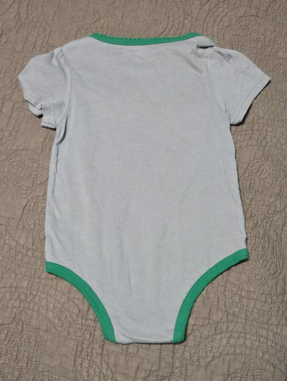 NLH Dallas Stars creeper onesie, baby girl 6m - 12m